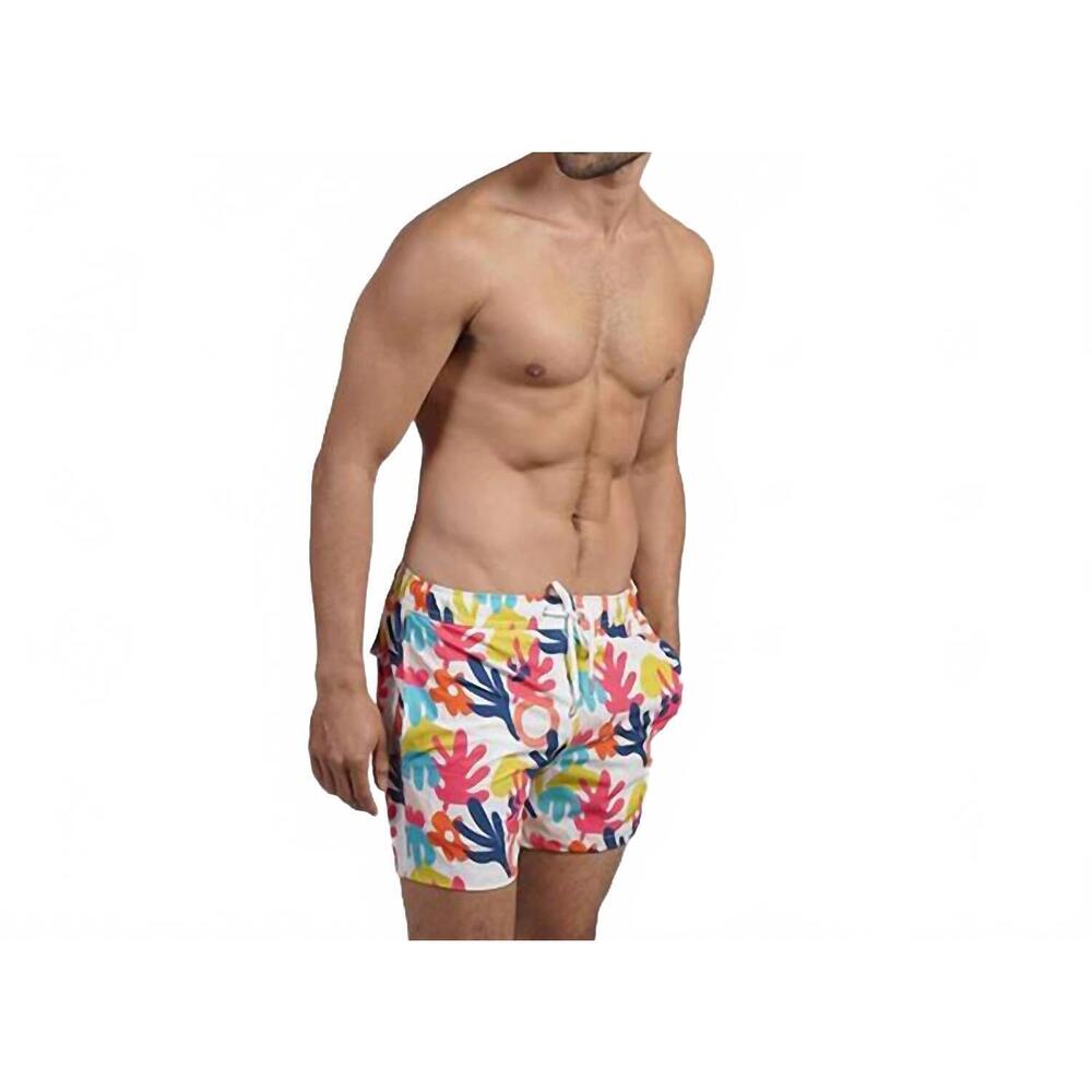 NEW EIGHT X friendly palms swim trunks in multi